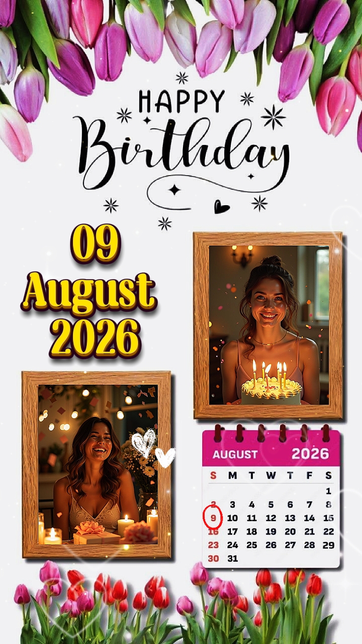 HBD 09 de agosto de 2026