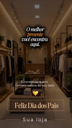 Dia dos pais loja