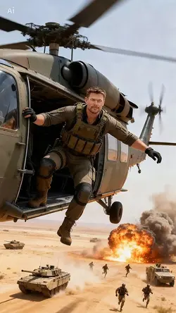 Airborne soldier
