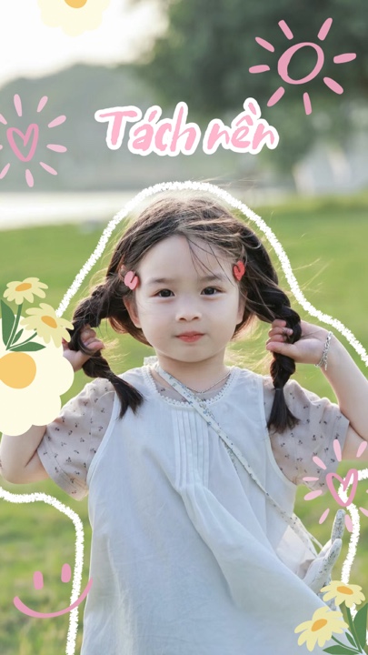 Em bé - tách nền