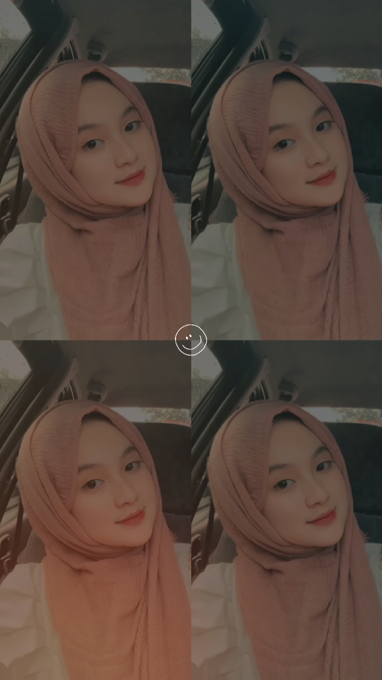 senyum sedikit biar