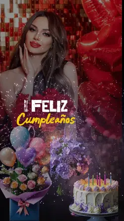 feliz cumpleaños 
