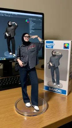 miniatur ai langsung