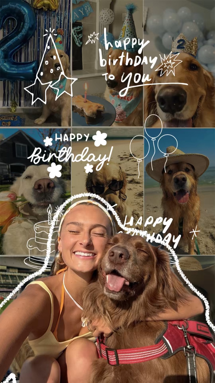 Feliz aniversário animal de estimação