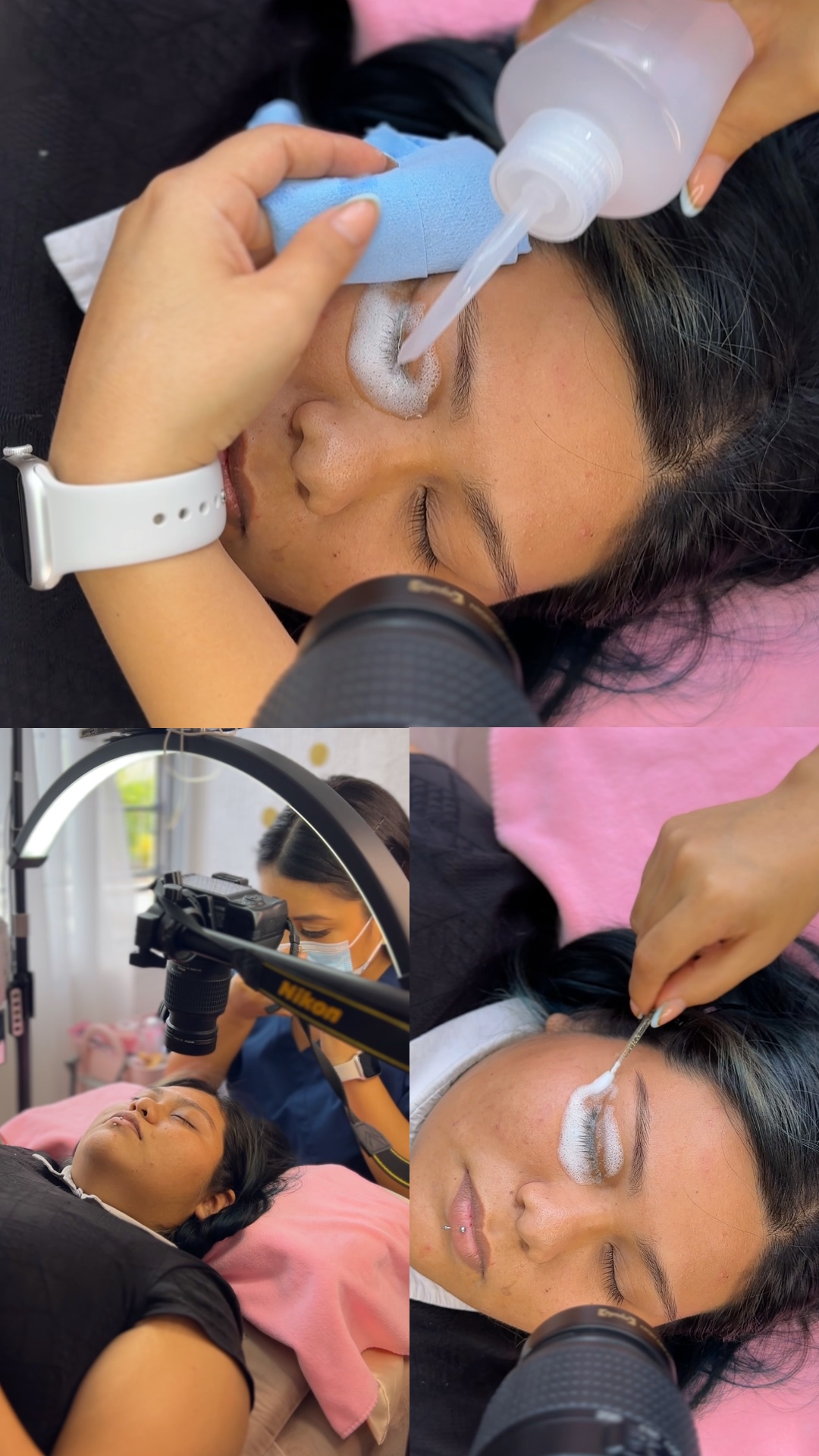 Wimpern aufrollen
