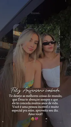 feliz vida cunhada 