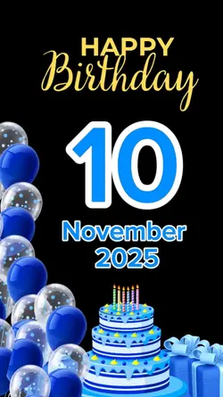HBD 10 NOVEMBER