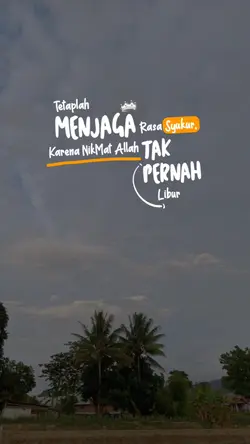 tetap bersyukur 
