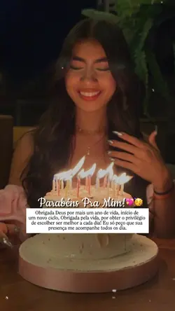parabéns pra mim 💘