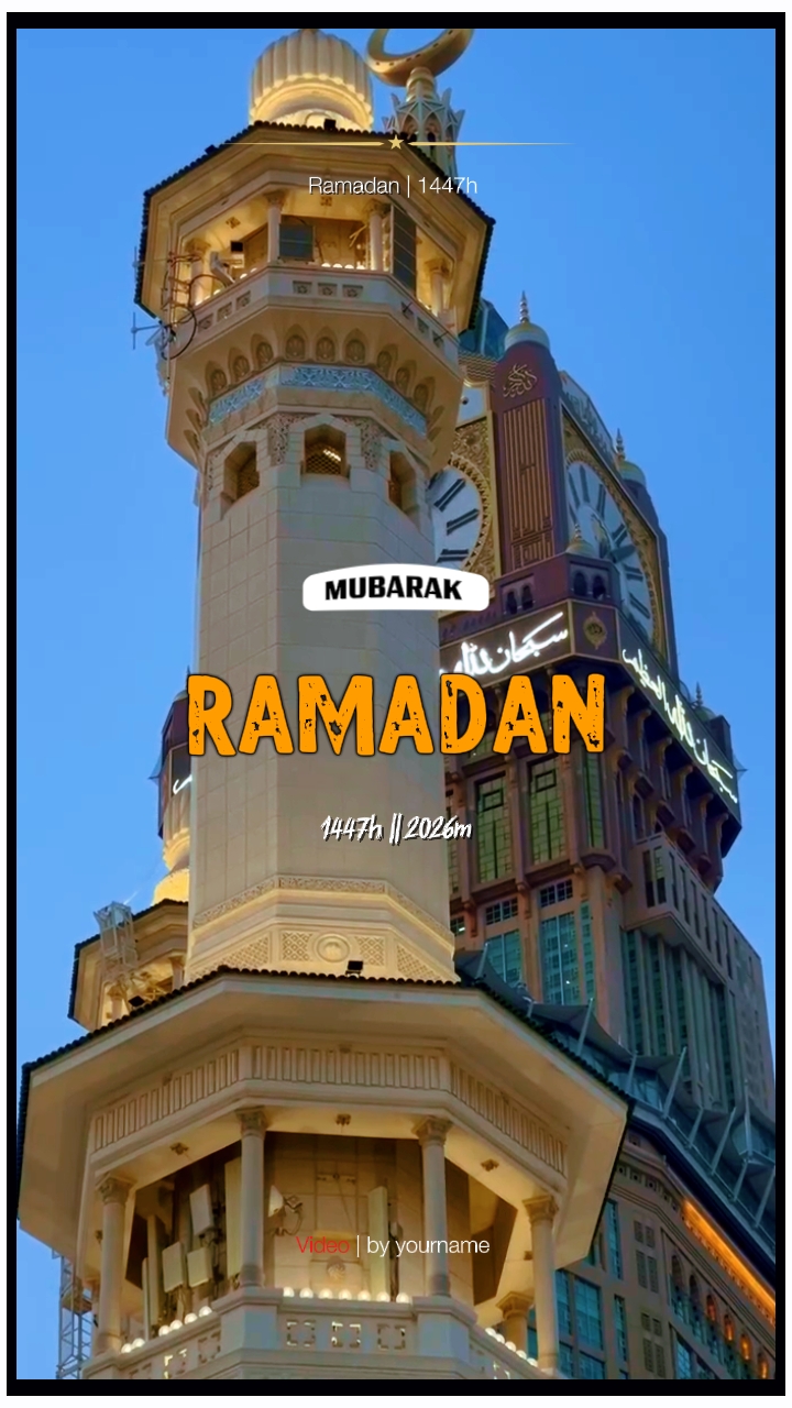 Ramadhan Mubarak 