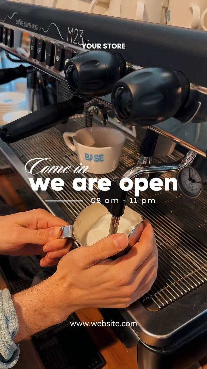 We Are Open