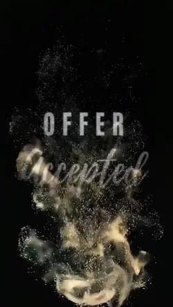 Offer accepted 