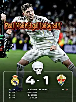 Real Madrid gol edit