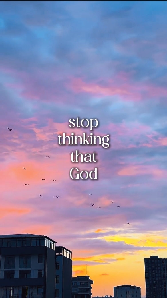 Stop thinking