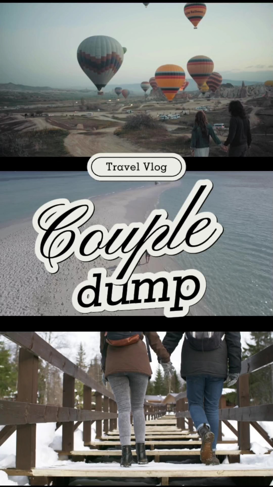 couple dump holiday