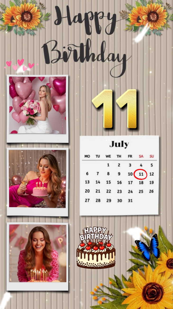 Birthday 11 July 