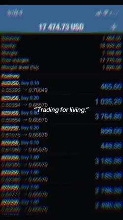 Trading for living