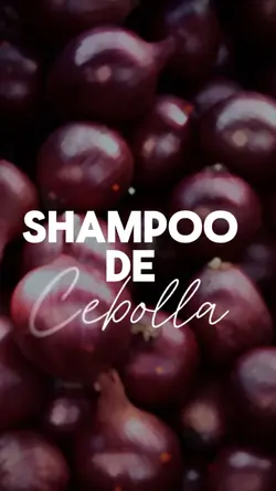 Shampo de cebolla 