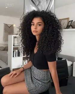 Curly hair Effect