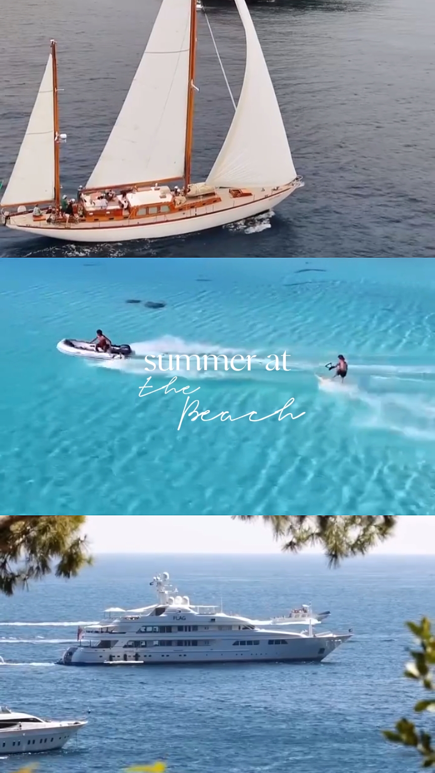summer at the beach