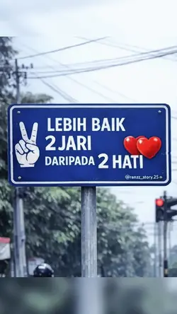 lebih baik 2 jari