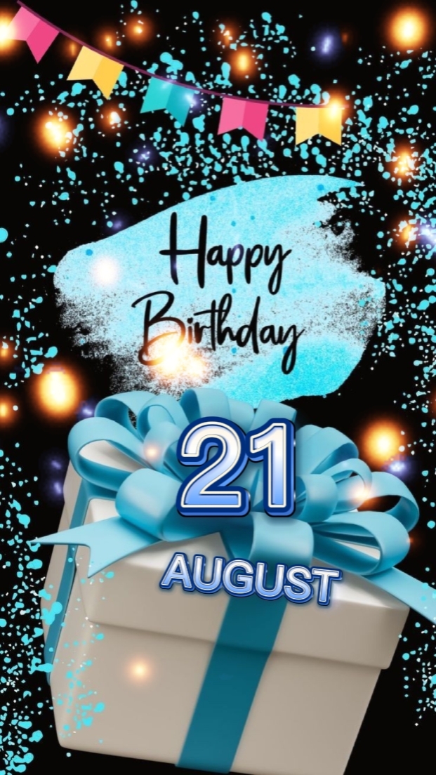 HBD 21 DE AGOSTO 