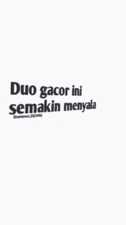 duo gacor makin