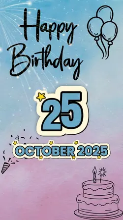 Birthday October 25