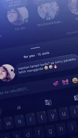 mantan tampil beda?