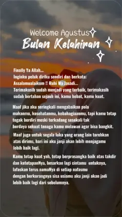 kelahiran Agustus