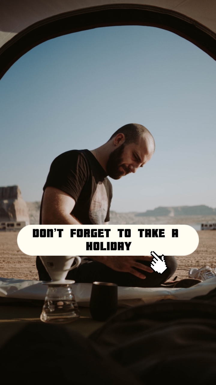 Urlaub Agentur Produkt Display Tiktok Stil