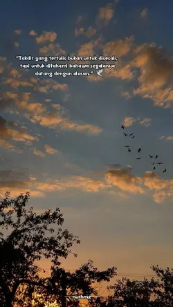 Takdir yg tertulis🕊️