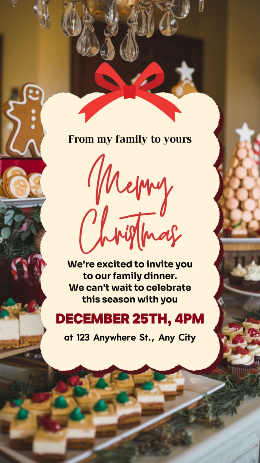 CONVITE CHRITSMAS