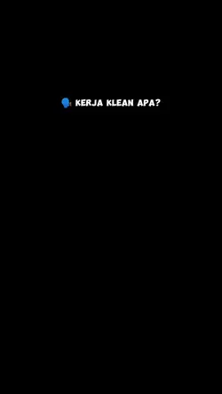 kerja kalian apa?