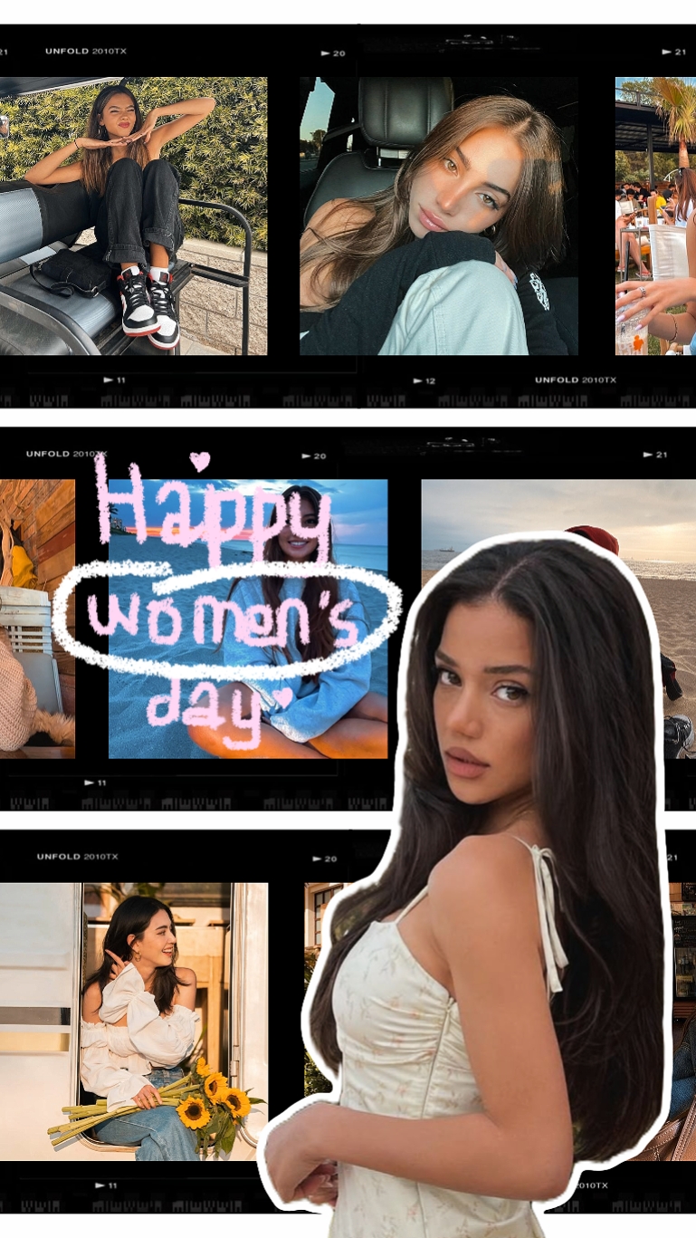 Feliz dia da mulher 