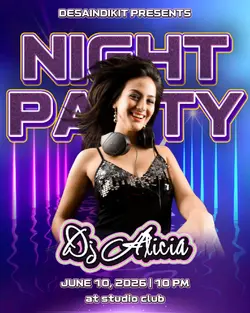Night party time