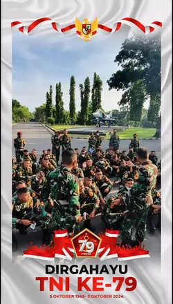 dirgahayu tni ke 79 
