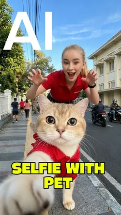 SELFIE WITH PET