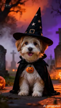 My dog Halloween