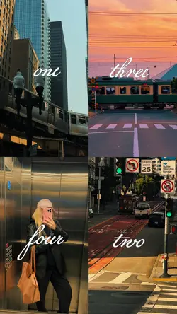 one two three four