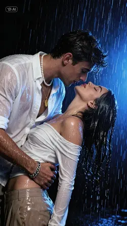 Rain Couple photos