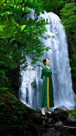 Waterfall view