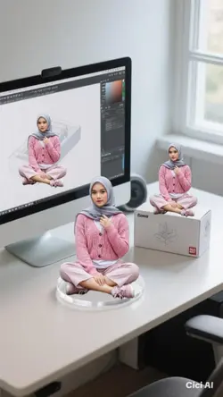 miniatur duduk trend