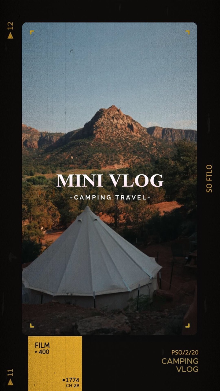 Camping Travel Vlog
