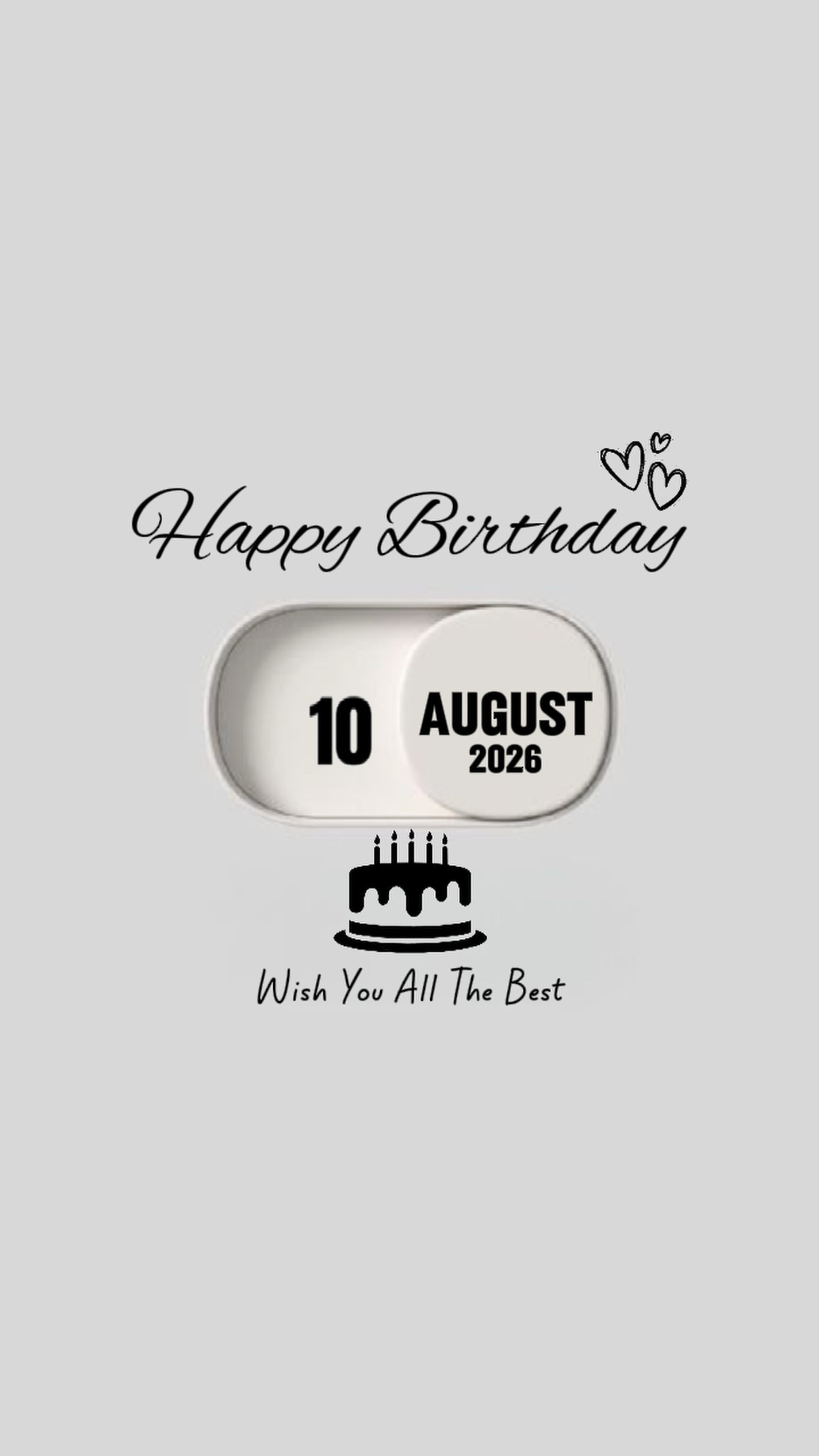 BIRTHDAY SON 10 AUG