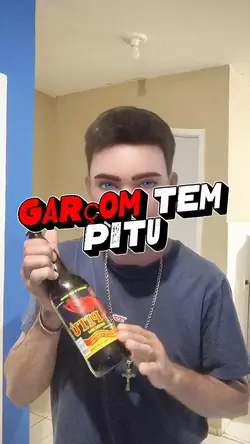 garçom tem pitu