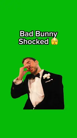 Bad Bunny Shocked