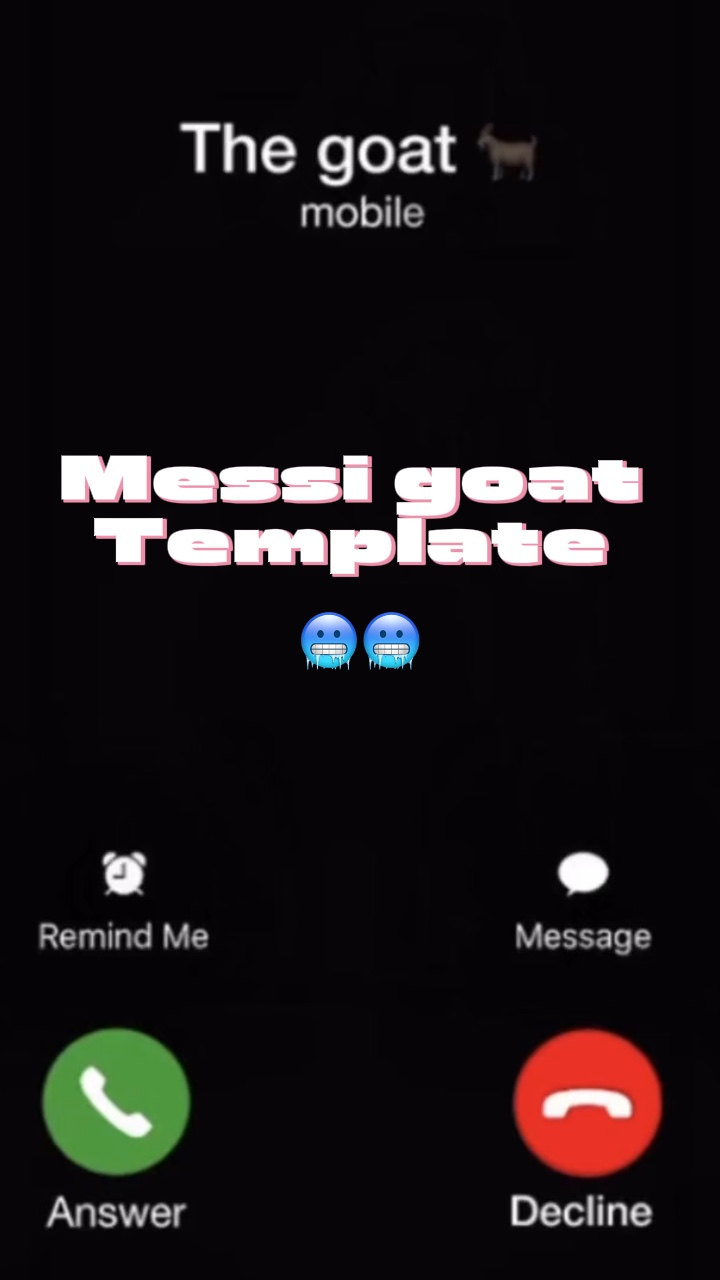 Messi goat 🥶