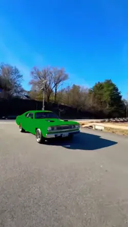 car Green screen 