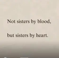 Not sisters by bloo